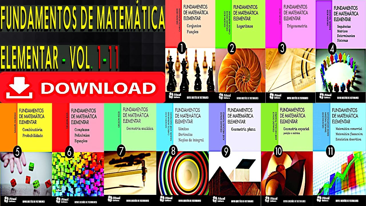 FUNDAMENTOS DE MATEMÁTICA ELEMENTAR - DOWNLOAD - GRÁTIS.
