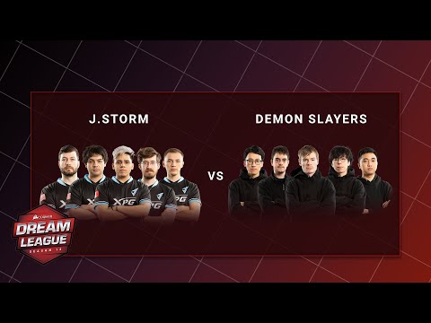 Demon Slayers vs J.Storm - Game 1 - CORSAIR DreamLeague S12 - DreamHack Rotterdam