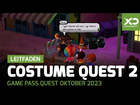 Xbox Game Pass Quest Oktober 2023 - Costume Quest 2