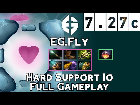 Io | EG.Fly | Hard Support Io Full Gameplay | 7.27c Full Gameplay
