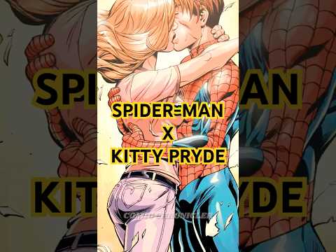 Spider-Man Dates Kitty Pryde! #shorts #ytshorts #comics #marvel #spiderman #xmen #peterparker