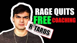 Tarzaned Coaches a Hecarim That's High on ZAZA Then RAGE Quits The Session