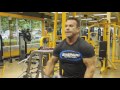 Rich Gaspari Does Steering Wheel Laterals