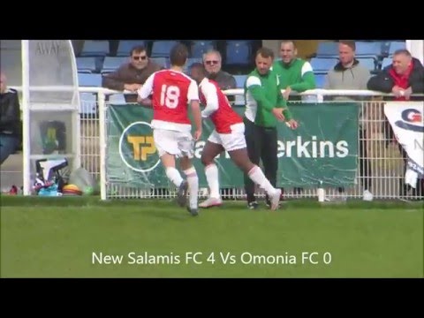 DIVISION 1: New Salamis FC 4 Vs Omonia FC 0 - 10/04/2016