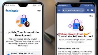 Unlock Your Locked Account Without identity | Solve Your Account Has Been Locked Facebook Without id