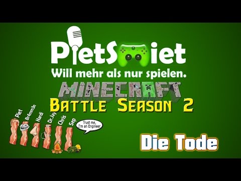 Best Of PietSmiet «» Minecraft Battle Season 2 «» #Die Tode «» [HD]