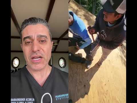 Did He Step on a Nail? OMG Reaction!