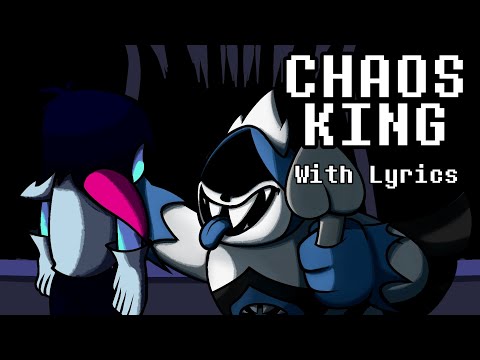 CHAOS KING WITH LYRICS | DELTARUNE CHAPTER 1 COVER