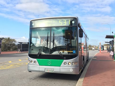 Transperth TP 1934 Mercedes Benz OC500LE CNG Loud ZF Kickdown
