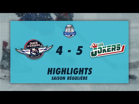 Ducs d'Angers 4-5 (prl) Jokers de Cergy-Pontoise - Highlights - Synerglace Ligue Magnus 2022/23