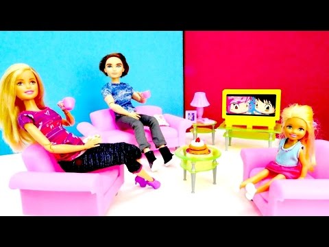 Spielspaß mit Barbie - Wir bestellen neue Möbel fürs Wohnzimmer