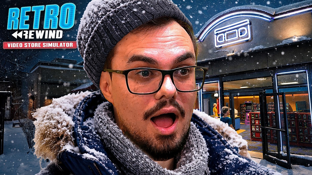 O INVERNO CHEGOU - Retro Rewind - Video Store Simulator Ep5