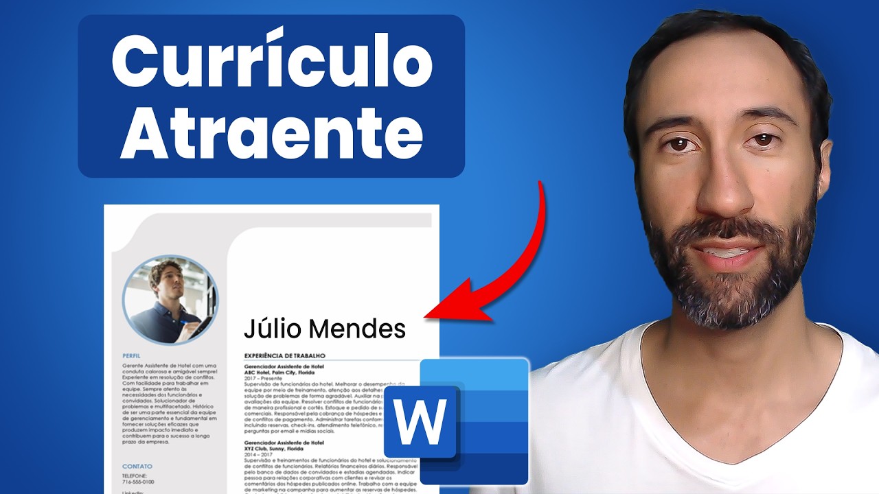Como Fazer um Currículo Atraente no Word [Fácil]