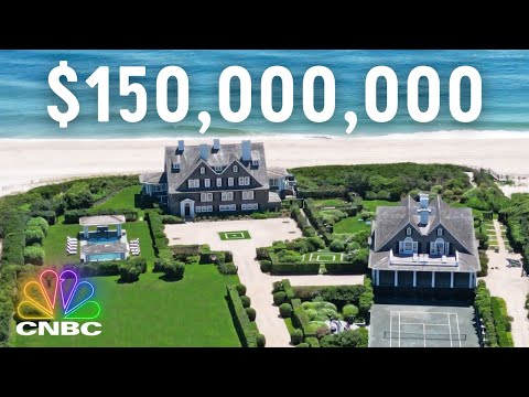 Tour: $150,000,000 Hamptons Beach House | CNBC Prime