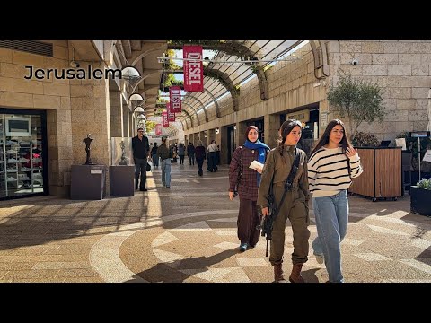 Jerusalem Today — A Sunlit Walk Through the City’s Real Daily Life (4K)