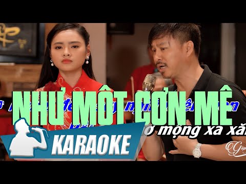 Như Một Cơn Mê Karaoke Song ca Quang Lập Thu Hường | Karaoke beat chuẩn Giọng ca để đời