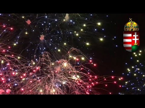 Tűzijáték Budapest 2017 augusztus 20 - Saint Stephen's day Fireworks UHD