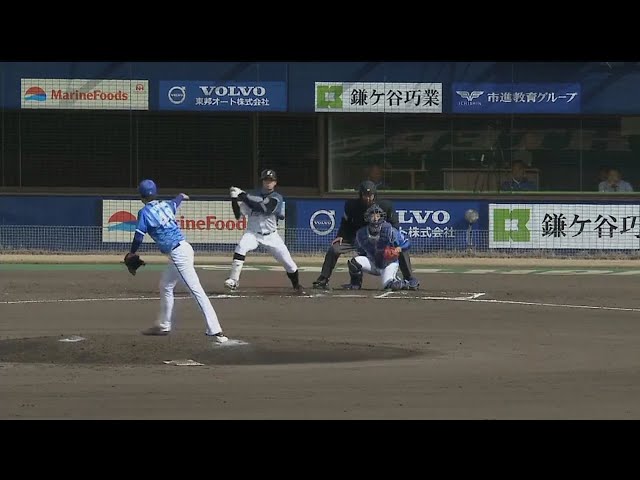 【ファーム】ファイターズ・谷口 均衡を破る先制のタイムリーヒット!! 2018/3/24 F-DB(ファーム)