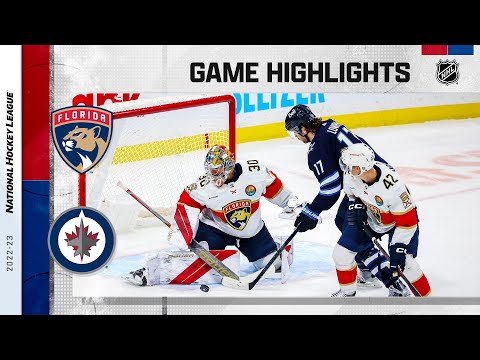 Panthers @ Jets 12/6 | NHL Highlights 2022