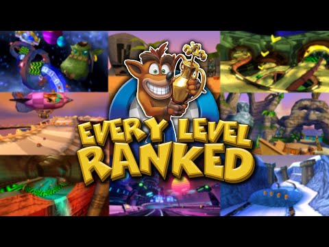 Every Crash Team Racing Level RANKED! - 84 Levels From Worst to Best