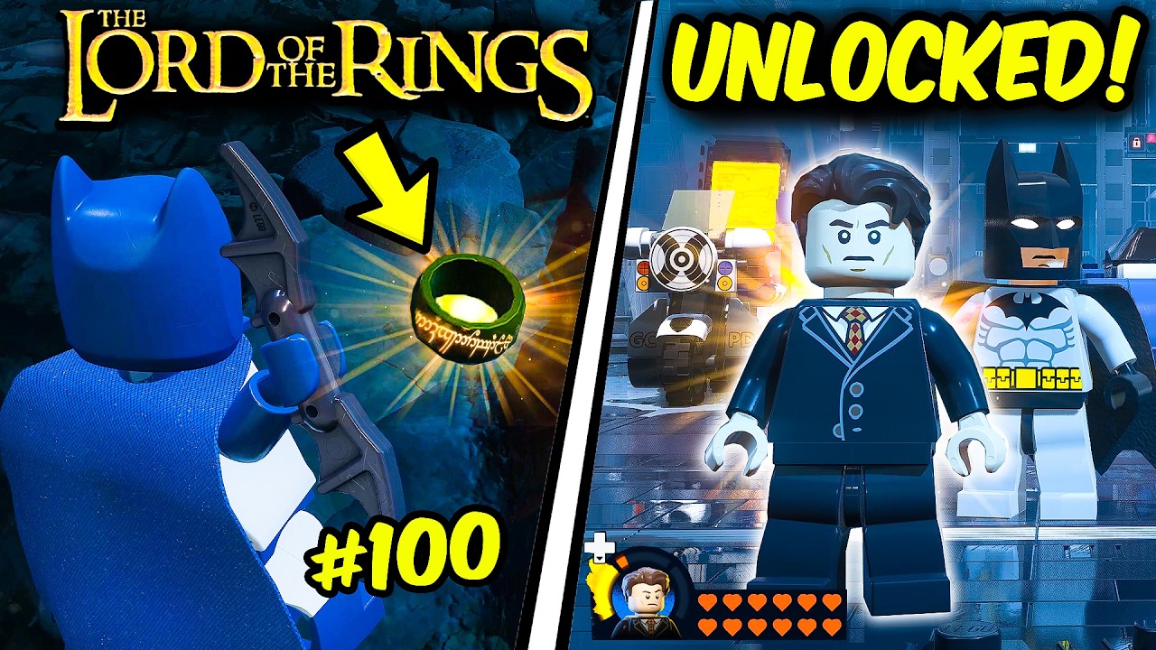 100 Hidden Details In LEGO Batman: Legacy Of The Dark Knight!
