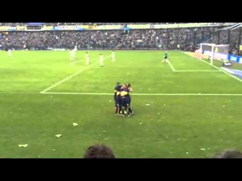 Gol de Calleri⚽ de rabona, Boca 2-1 Quilmes.