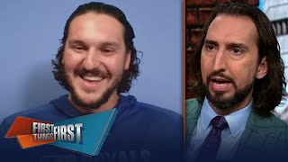 Vinnie Pasquantino on the Royals’ season so far, Rivalry vs. Yankees | MLB | FIRST THINGS FIRST