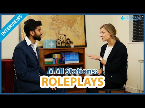 Medical School Interview MMI - The ROLEPLAY Station