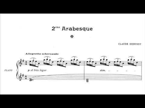 Debussy - Arabesque, No. 2 in G Major (Robinson, 1923)
