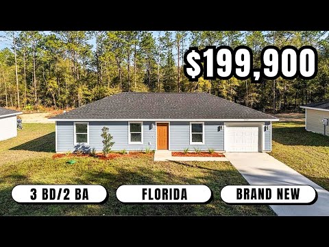 Florida LIVING! BRAND New! 3-Bed 2-Bath Modern Home for $199,900
