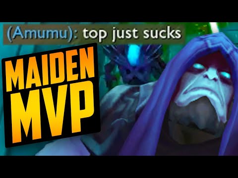 He called me bad just to end up getting carried by my Maiden