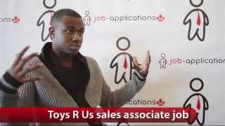 Toys R Us Sales Associate Job