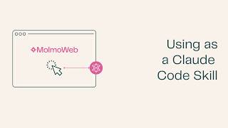 Using MolmoWeb as a Claude Code Skill