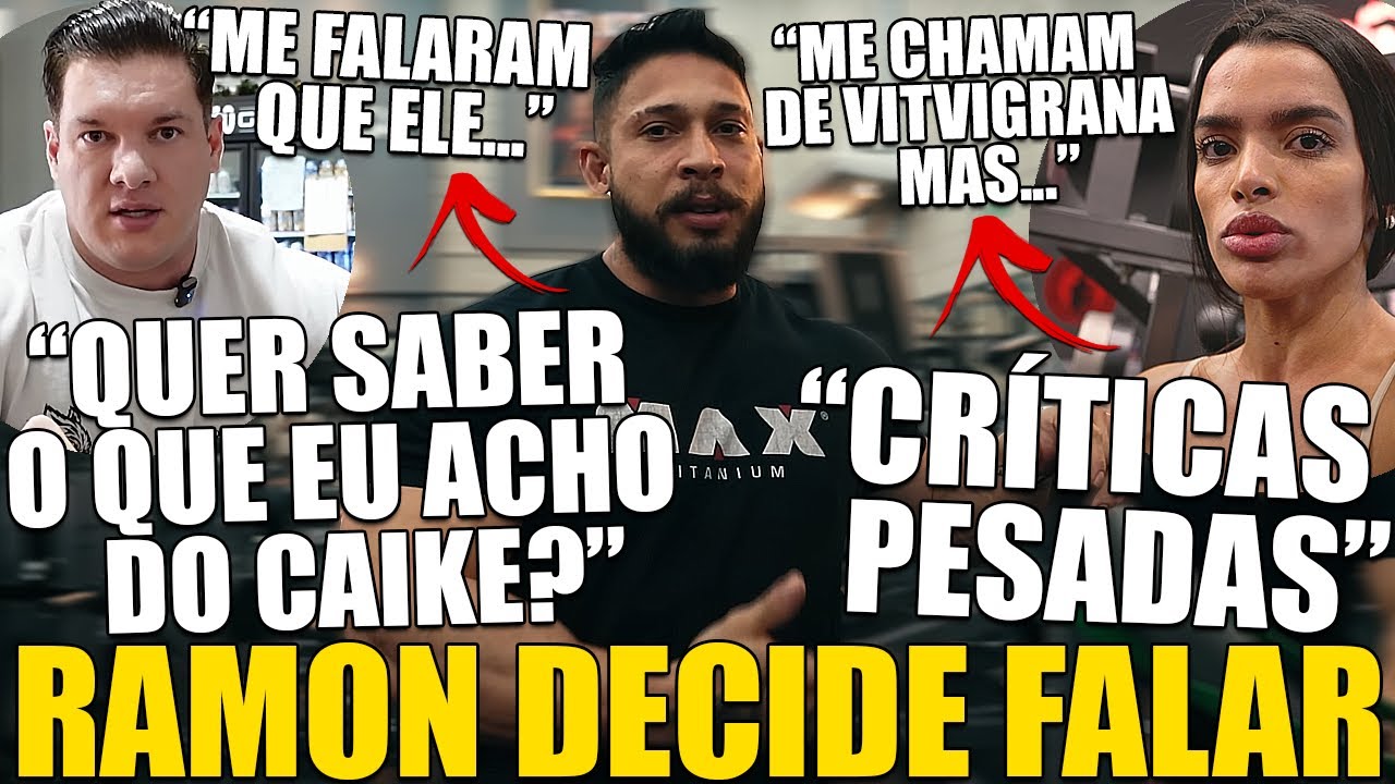 RAMON DECIDE FALAR A VERDADE SOBRE CAIKE E DETONA ATITUDE DOS HATERS DA SUA ESPOSA E MAIS