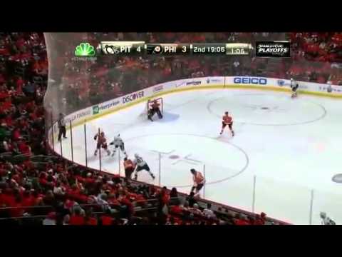 Flyers vs Penguins. Play off 2012 game 4