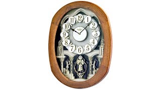 Joyful Encore Walnut Motion Wall Clock