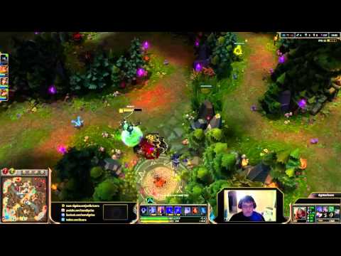Scarra plays Zed vs Draven mid lane
