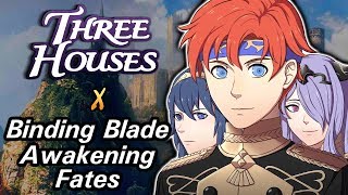 Three Houses X FE: ROY, CAMILLA, LUCINA in the Officer's Academy. What if?