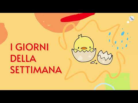 I giorni della settimana - Lunedì chiusin chiusino(con testo)