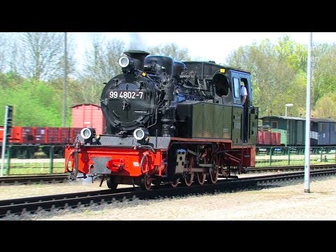 Mit der Dampflok über die Insel Rügen - 1/2 - Steam Train - Zug