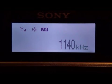 WRVA - Richmond, VA USA - 1140 AM heard in Ohio in HD