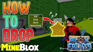 How to Drop Fruit in Blox Fruits #bloxfruits