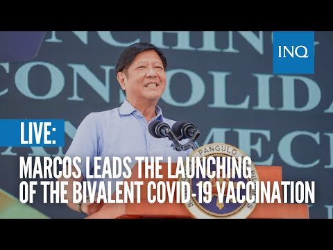 LIVE: Marcos attends first ever bivalent vaccination of PH healthcare workers