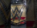 Closer Look At The New Ring Used WWE Undisputed Universal Championship Held By Roman Reigns Wwe
