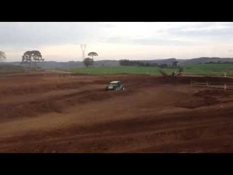 Primeiro tombo de Rodinei Bottega Pinhão-PR