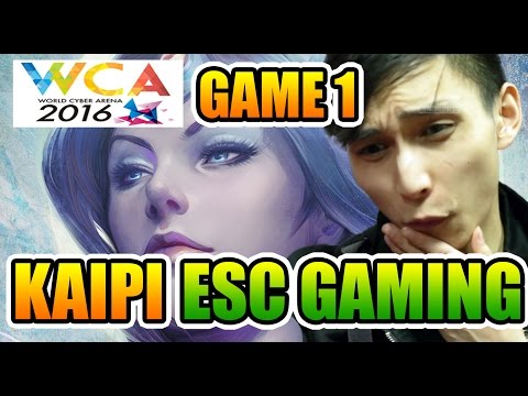 SingSing Dota 2 - Kaipi vs Escape Gaming World Cyber Arena 2016 S2 Game 1