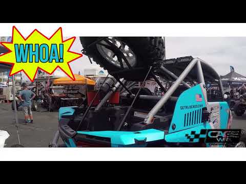 Polaris RZR Spare Tire Carrier - CAGEwrx