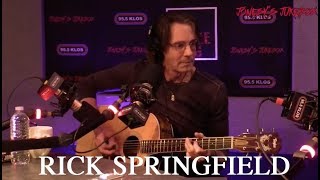 Rick Springfield In-studio on Jonesy's Jukebox