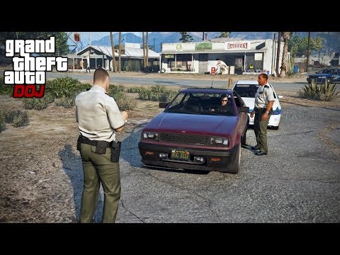 GTA 5 Roleplay - DOJ 207 - Security Patrol (Criminal)