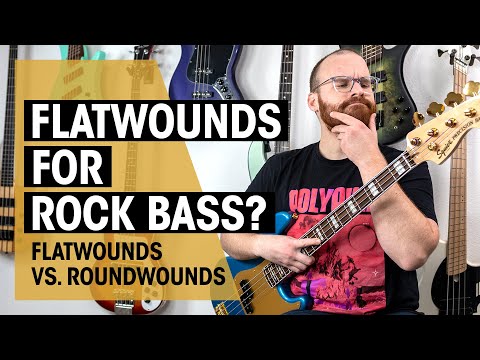 Flatwound vs. Roundwound Bass Strings w/ @patrickhunter | Thomann
